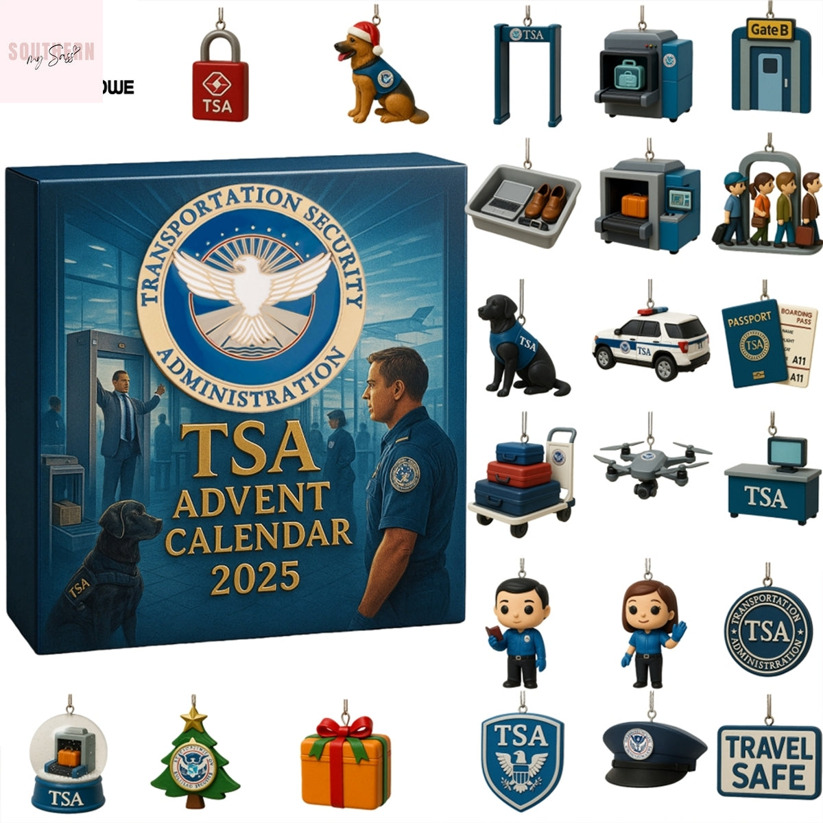 TSA Transportation Security Administration Advent Calendar 2025