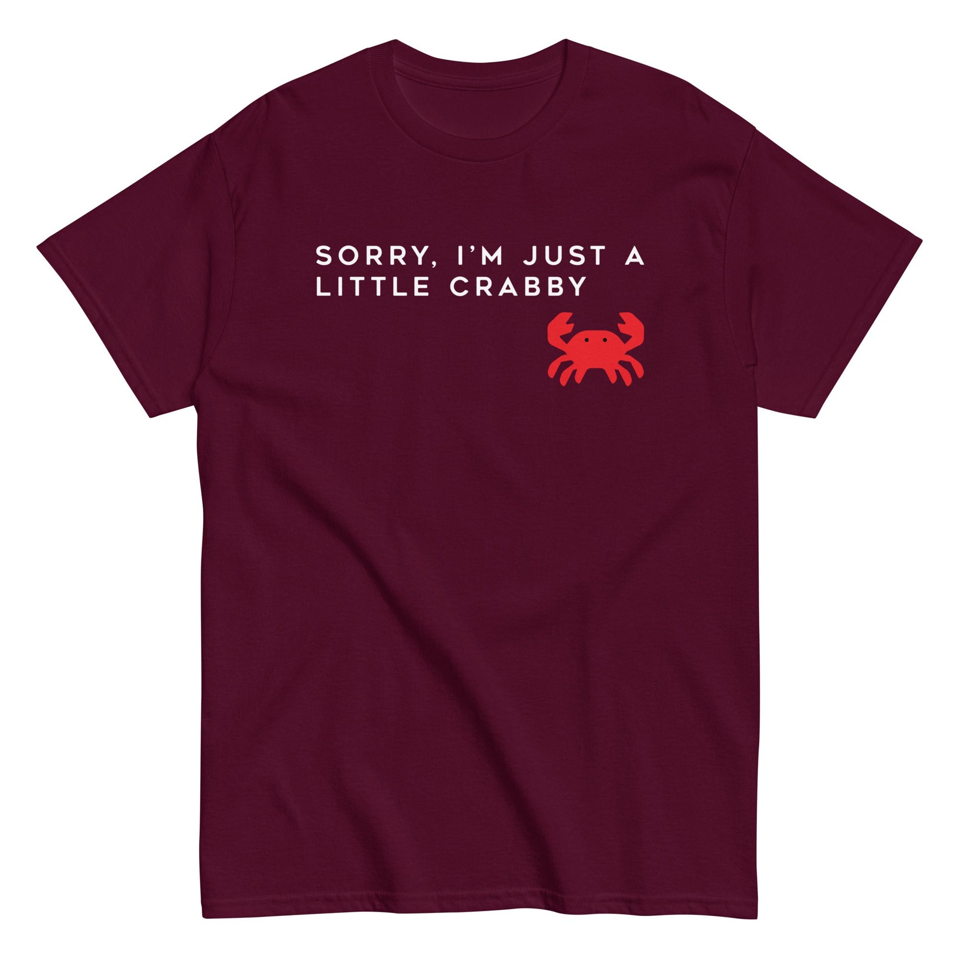 Sorry, I'm Just A Little Crabby Men's Classic Tee