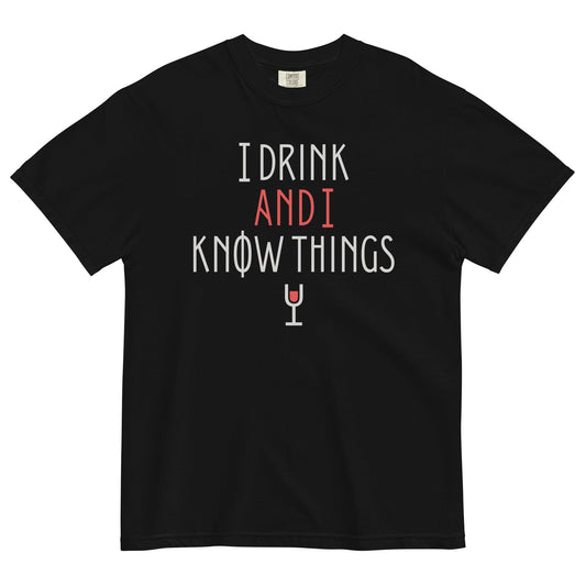 I Drink And I Know Things Men's Relaxed Fit Tee