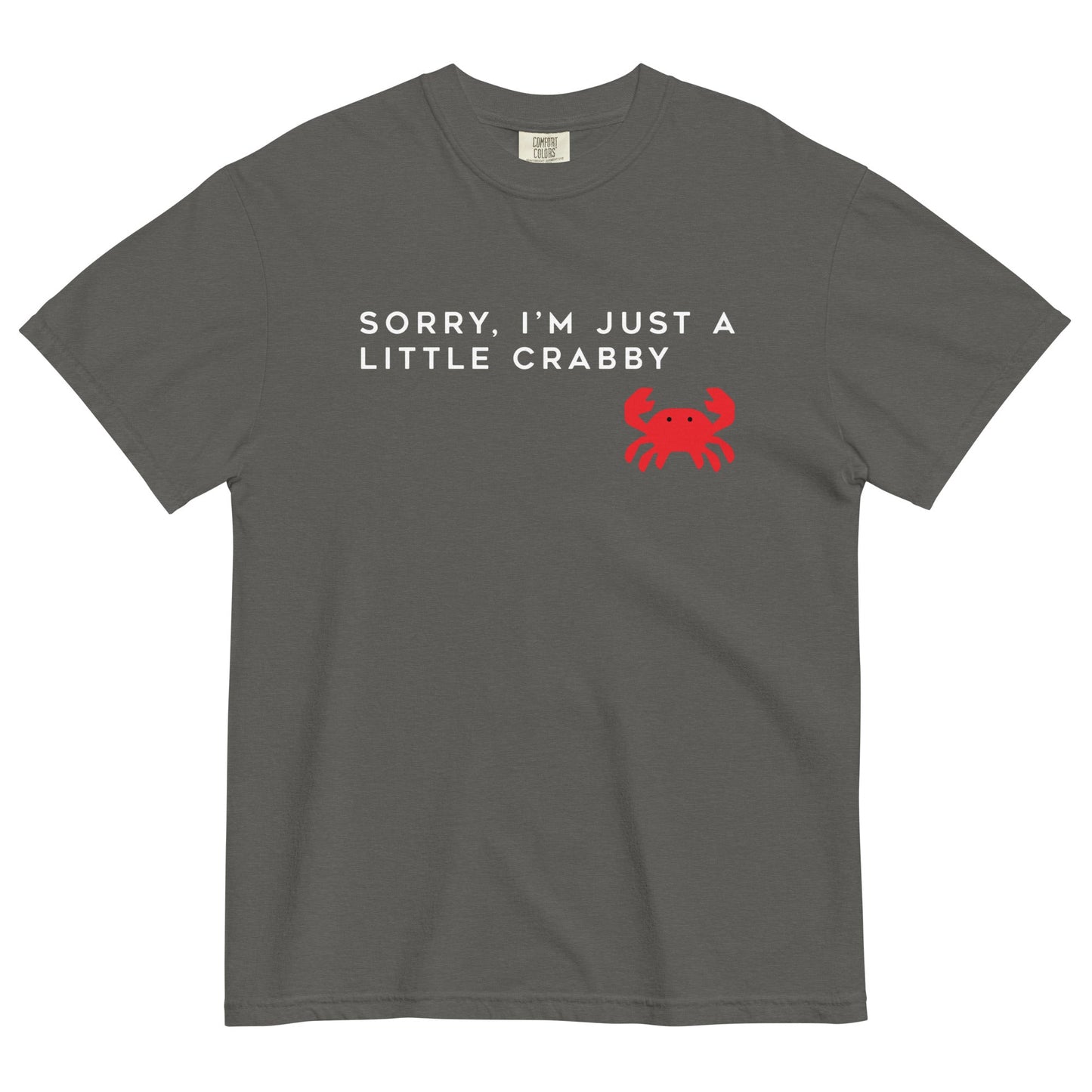 Sorry, I'm Just A Little Crabby Men's Relaxed Fit Tee