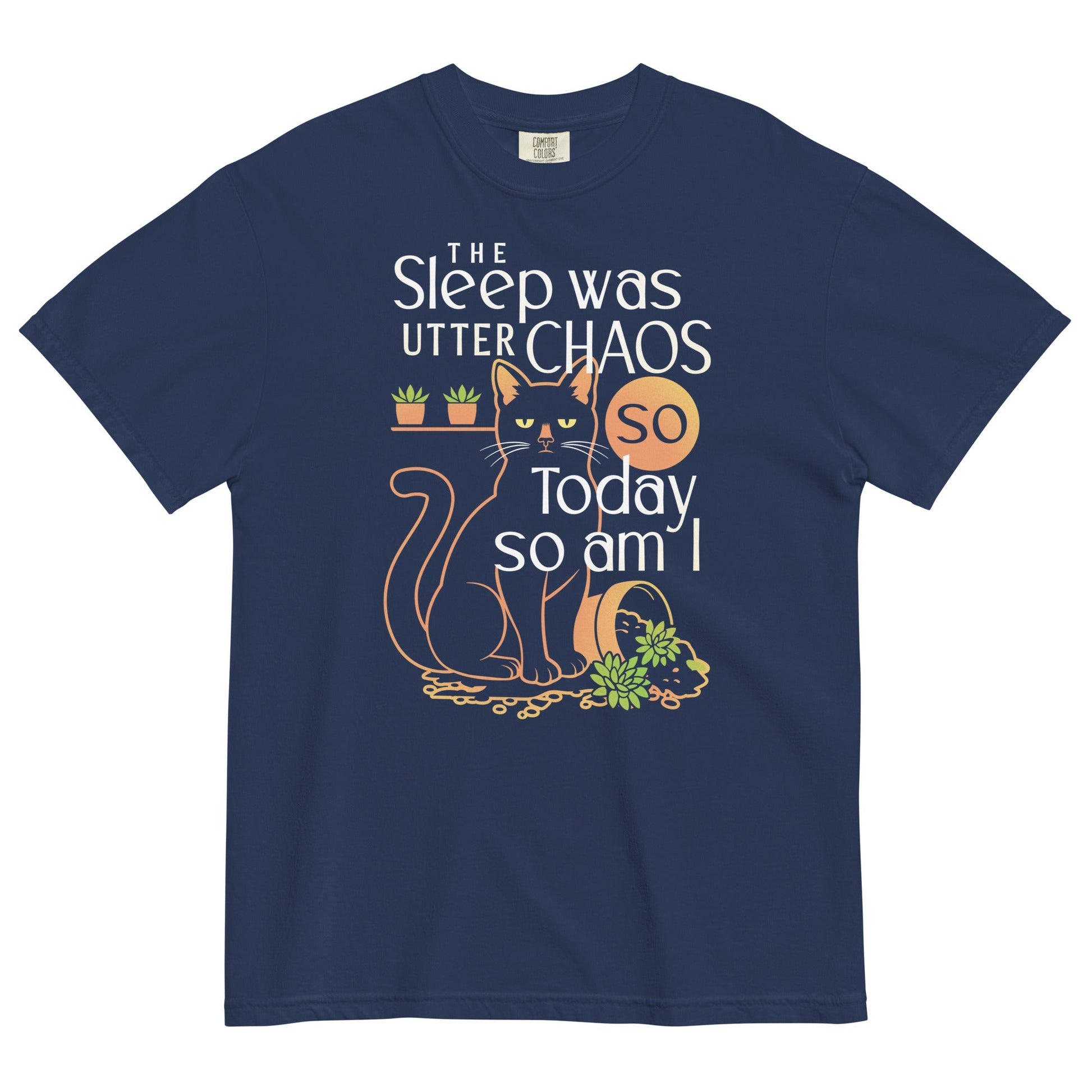 The Sleep Was Utter Chaos So Today So Am I Men's Relaxed Fit Tee