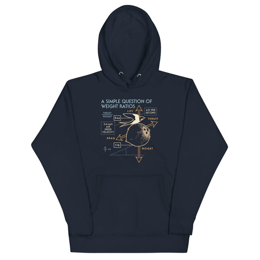 A Simple Question Of Weight Ratios Unisex Hoodie