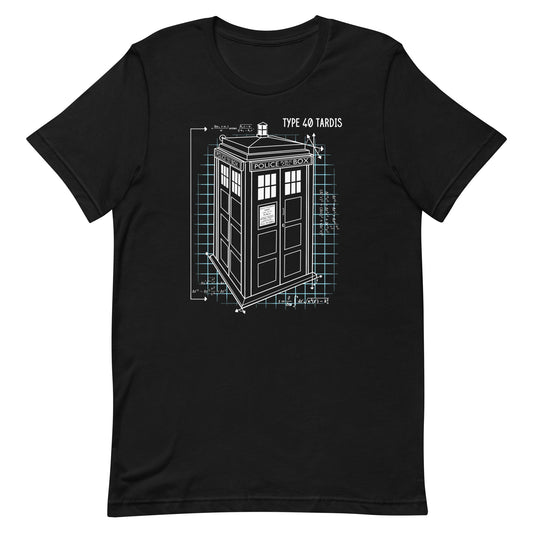 Type 40 Tardis Men's Signature Tee