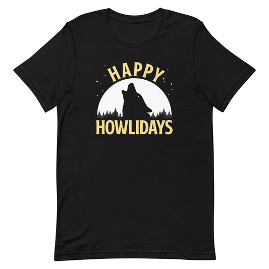 Happy Howlidays Men's Signature Tee