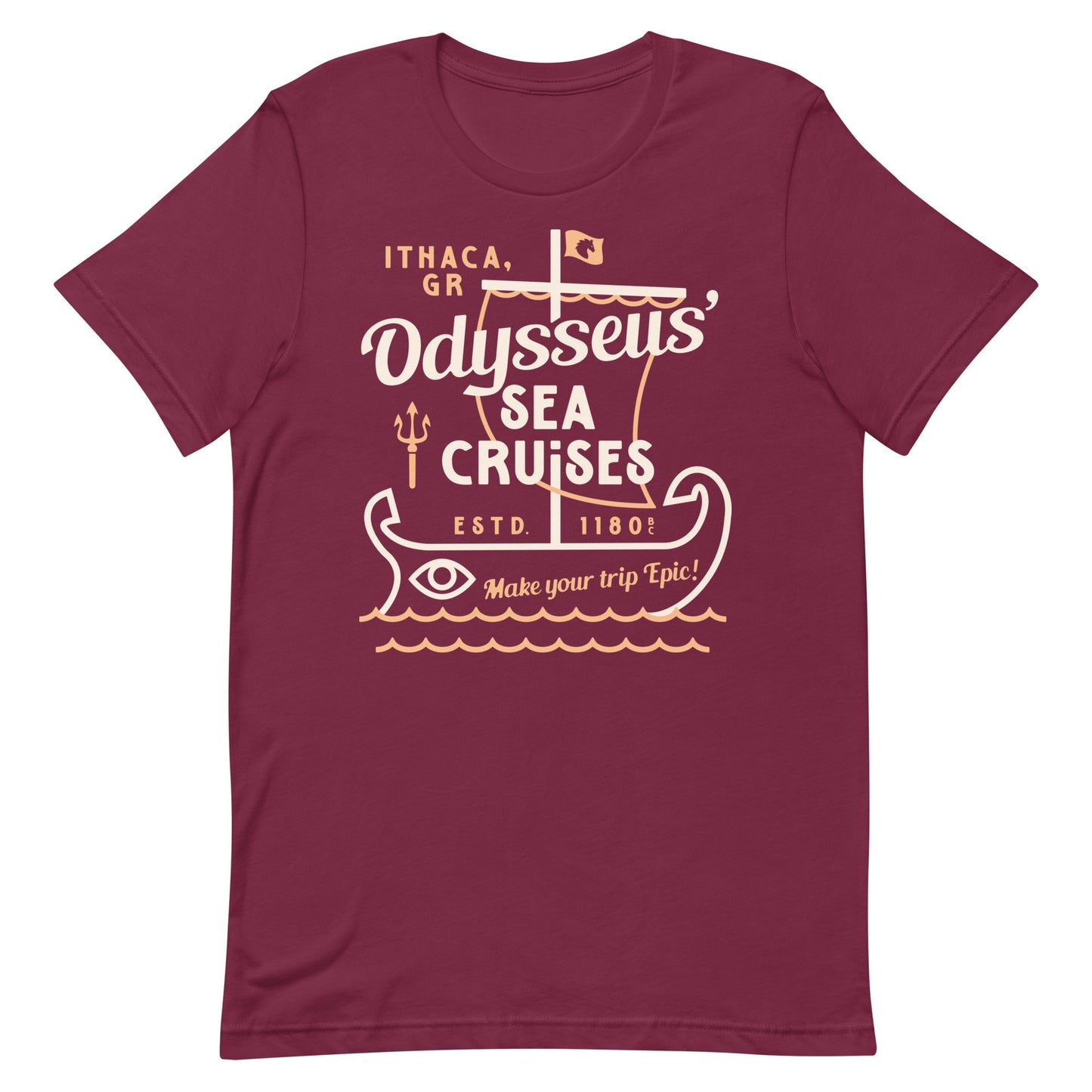 Odysseus Sea Cruises Men's Signature Tee