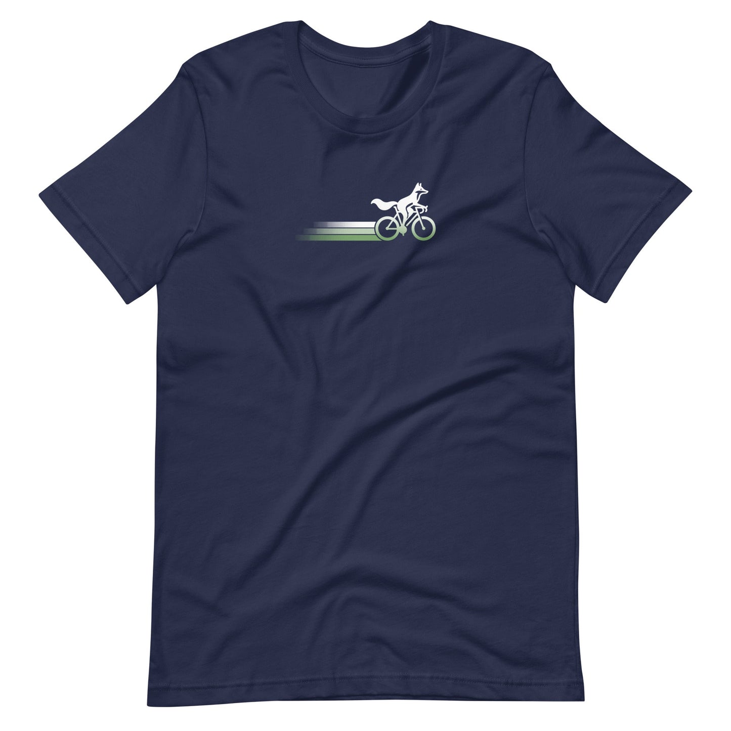 Woodland Cyclist Fox- Unisex T-shirt