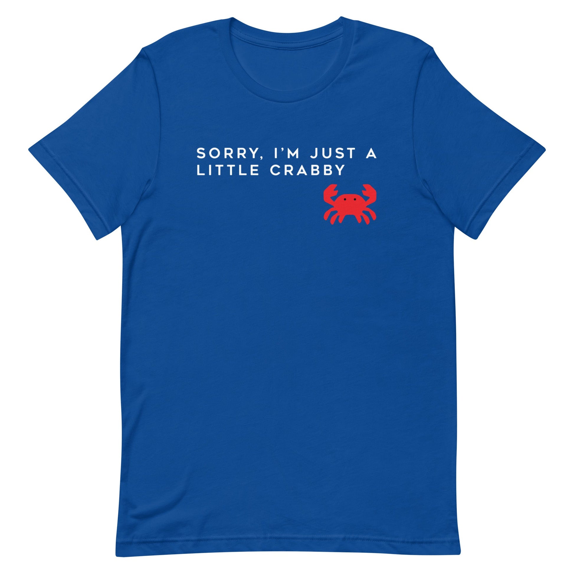 Sorry, I'm Just A Little Crabby Men's Signature Tee