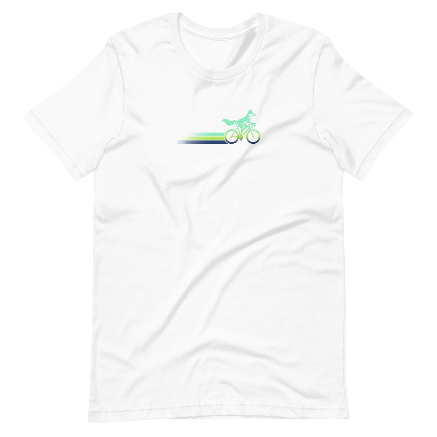 Woodland Cyclist Fox- Unisex T-shirt