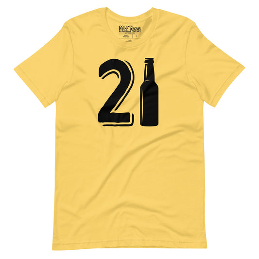 21st Birthday drinking t-shirt Style001