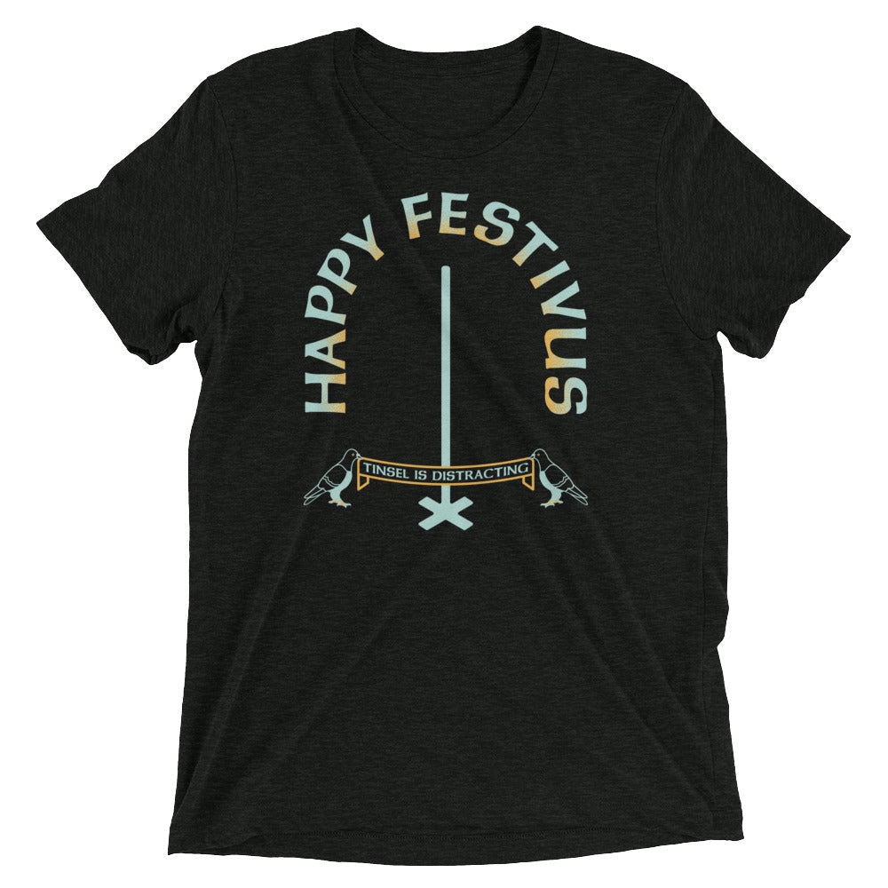 Happy Festivus Men's Tri-Blend Tee