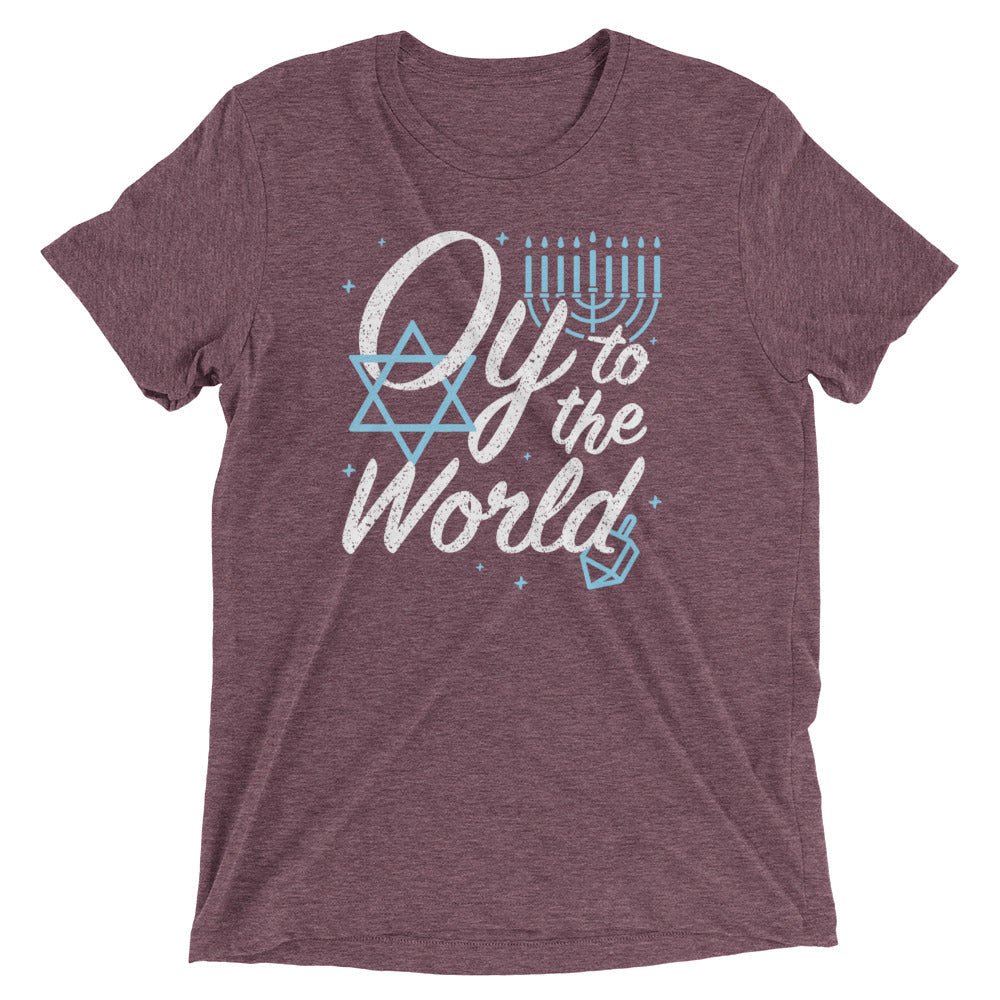 Oy To The World Men's Tri-Blend Tee