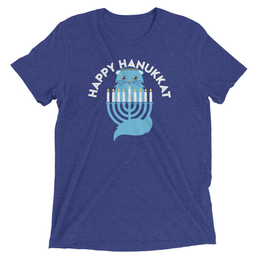 Happy Hanukkat Men's Tri-Blend Tee