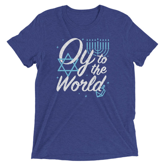 Oy To The World Men's Tri-Blend Tee