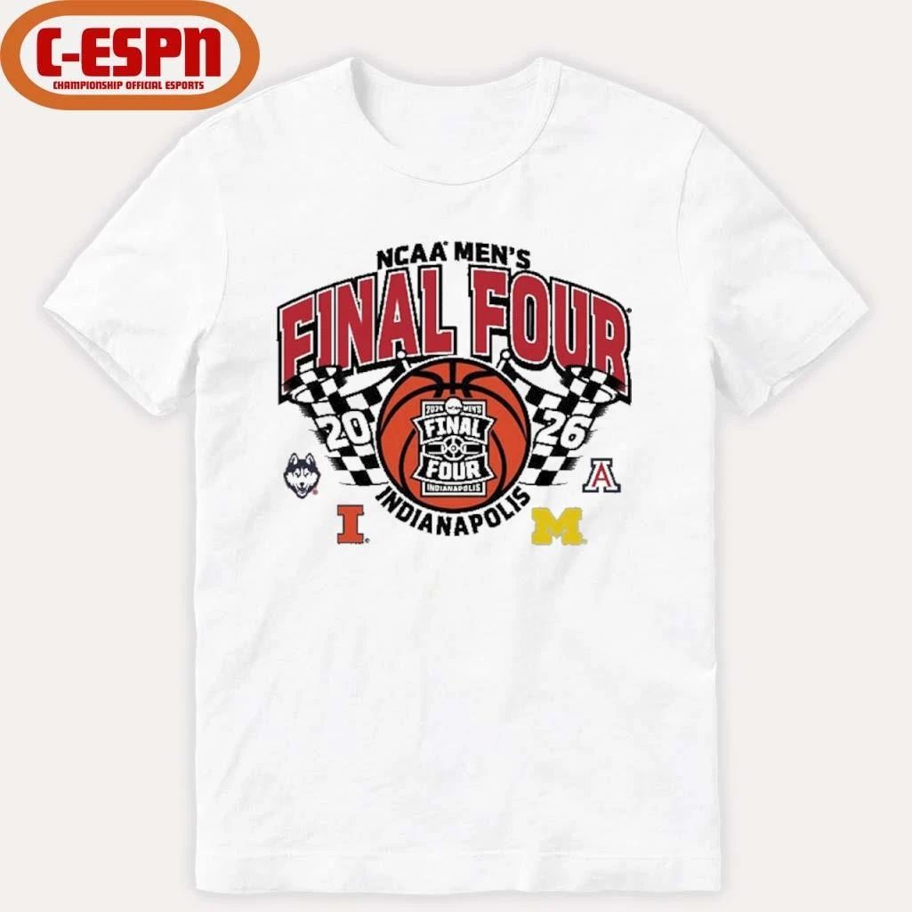 NCAA 2026 Men’s Final Four Fast Sync Four Team T-Shirt