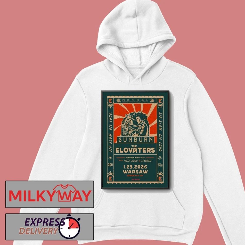 The Elovaters 1.23.2026 Brooklyn NY Poster shirt