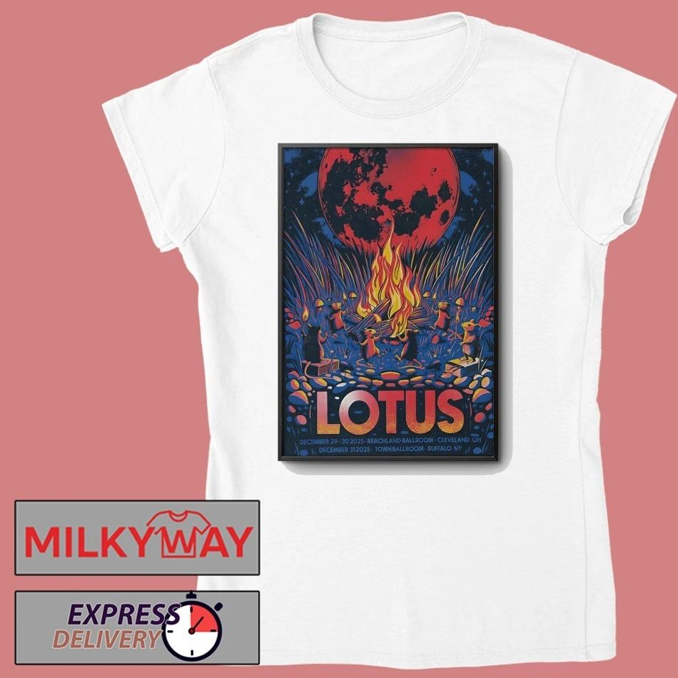 Lotus Cleveland Dec 29-30 2025 Event Poster shirt
