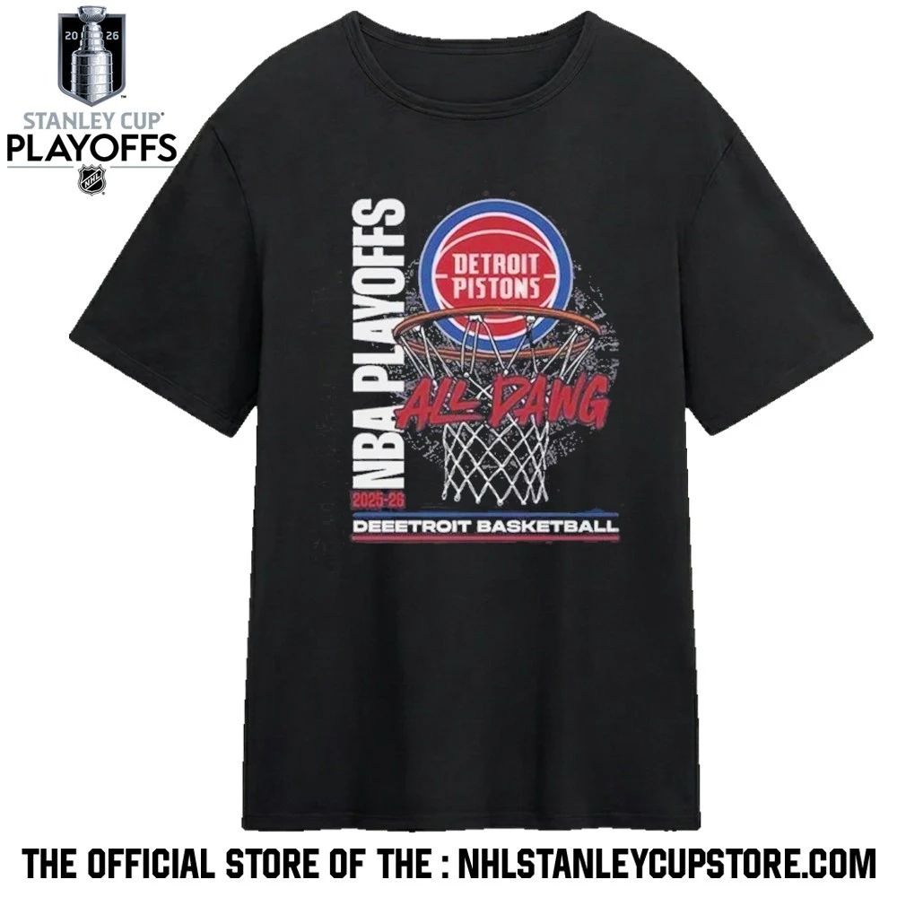 Detroit Pistons 2026 NBA playoffs roster list Shirt