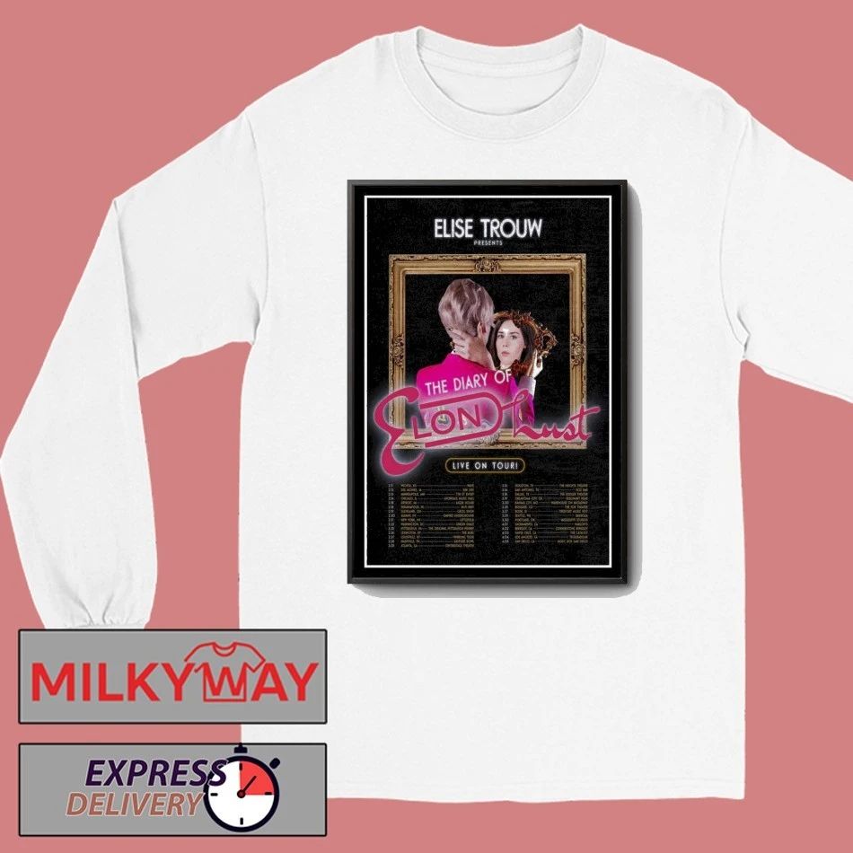 Elise Trouw US Tour 2026 Poster shirt