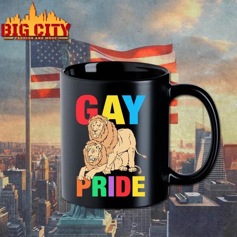 Gay Pride Shirt Lion Funny Shirt