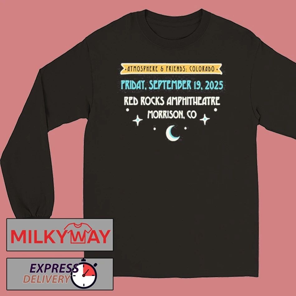 09.19.2025 Red Rocks Atmosphere & Friends Shirt