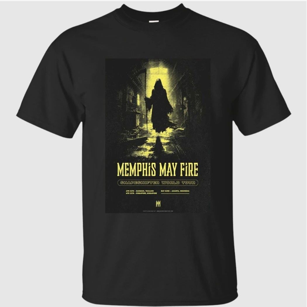 Memphis May Fire Shapeshifter World Tour 2026 Poster Shirt
