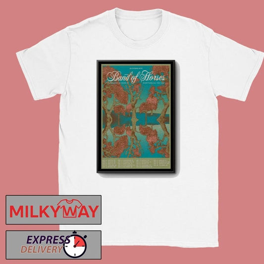 Band of Horses Everything All The Time Tour 2026 Poster shirt