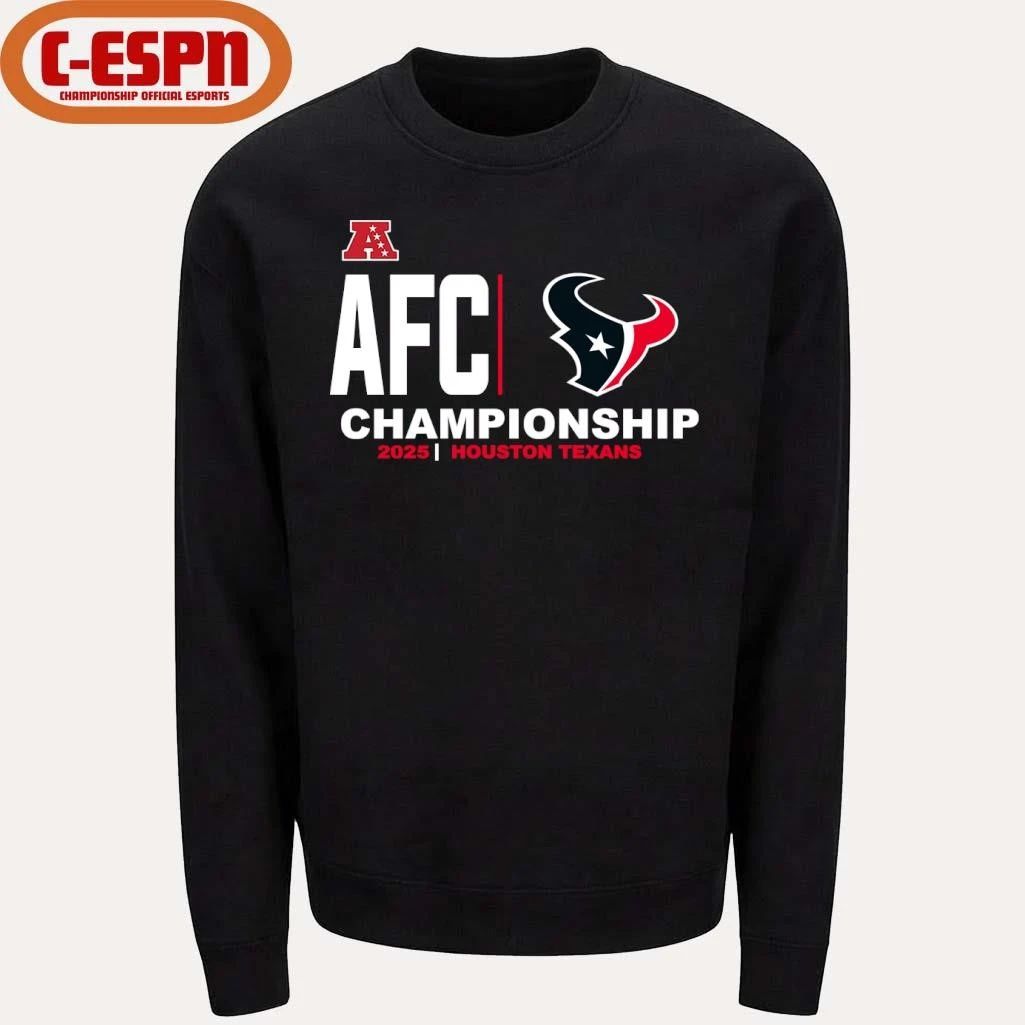 Houston Texans 2026 AFC Football Championship Bound T-Shirt