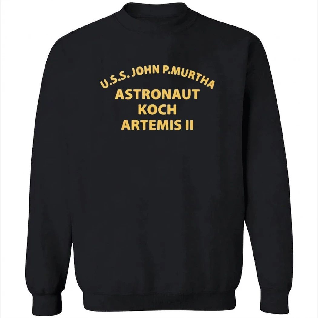 USS John P Murtha Astronaut Koch Artemis 2 Shirt
