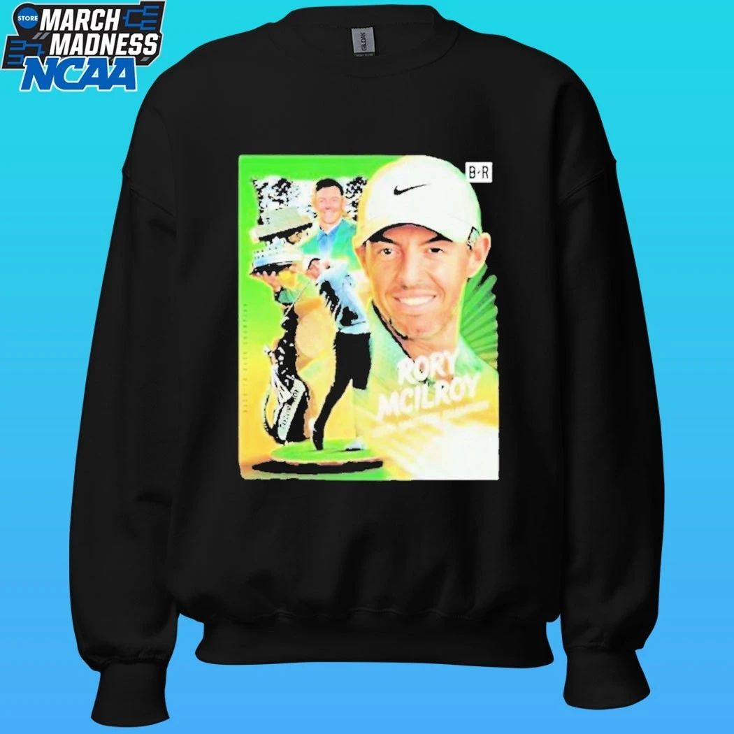 Rory Mcilroy 2026 Win The Masters Tournament Champions Back To Back Shirt