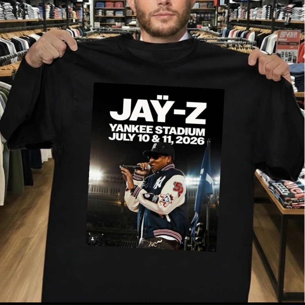 Jay-Z Yankee Stadium July 10 & 11, 2026 Poster Shirt