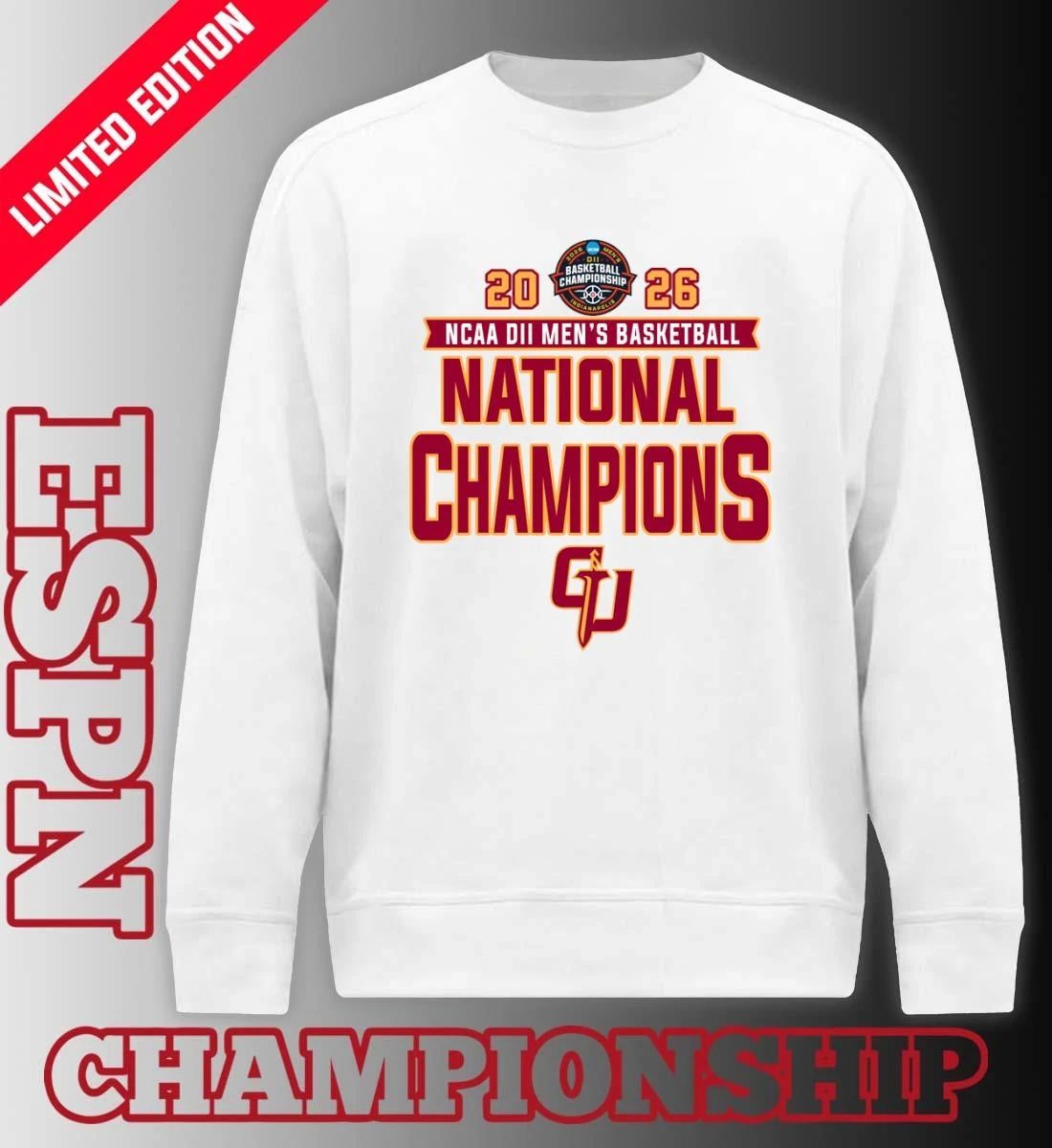 Gannon University Men’s Basketball 2026 NCAA DII National Champions T-Shirt