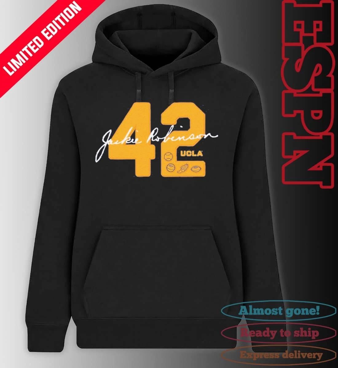 UCLA Jackie Robinson 42 Letterman Signature Shirt