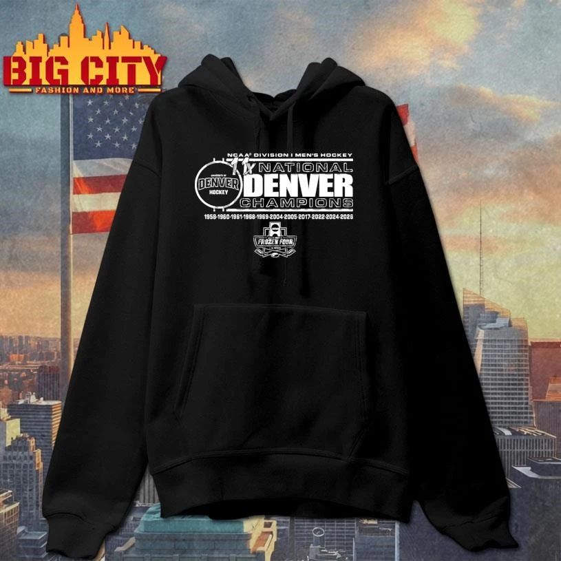 Denver Hockey 11x National Champions Graphic Shirt