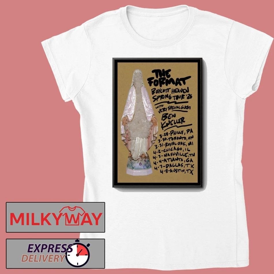 Ben Kweller Fall Tour 2026 Poster shirt