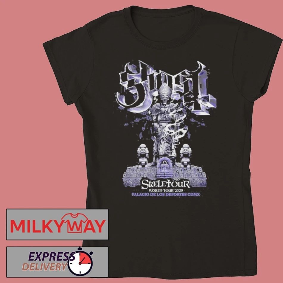Ghost Palacio de los Deportes CDMX Tour 2025 23, 24 & 25 de Septiembre shirt