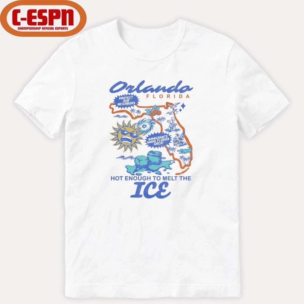 Orlando, FL Hot Enough To Melt The Ice T-Shirt