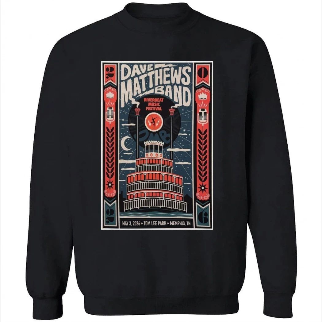 Dave Matthews Band May 3 2026 Memphis, TN Shirt