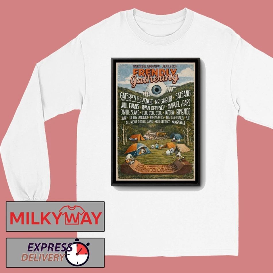 Frendly Gathering Windham VT Jul 17-18 2026 Poster shirt