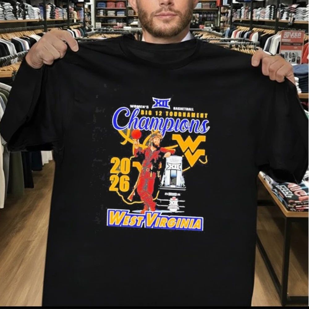 West Virginia Mountaineers Women’s Basketball Big 12 Tournament Champions Shirt