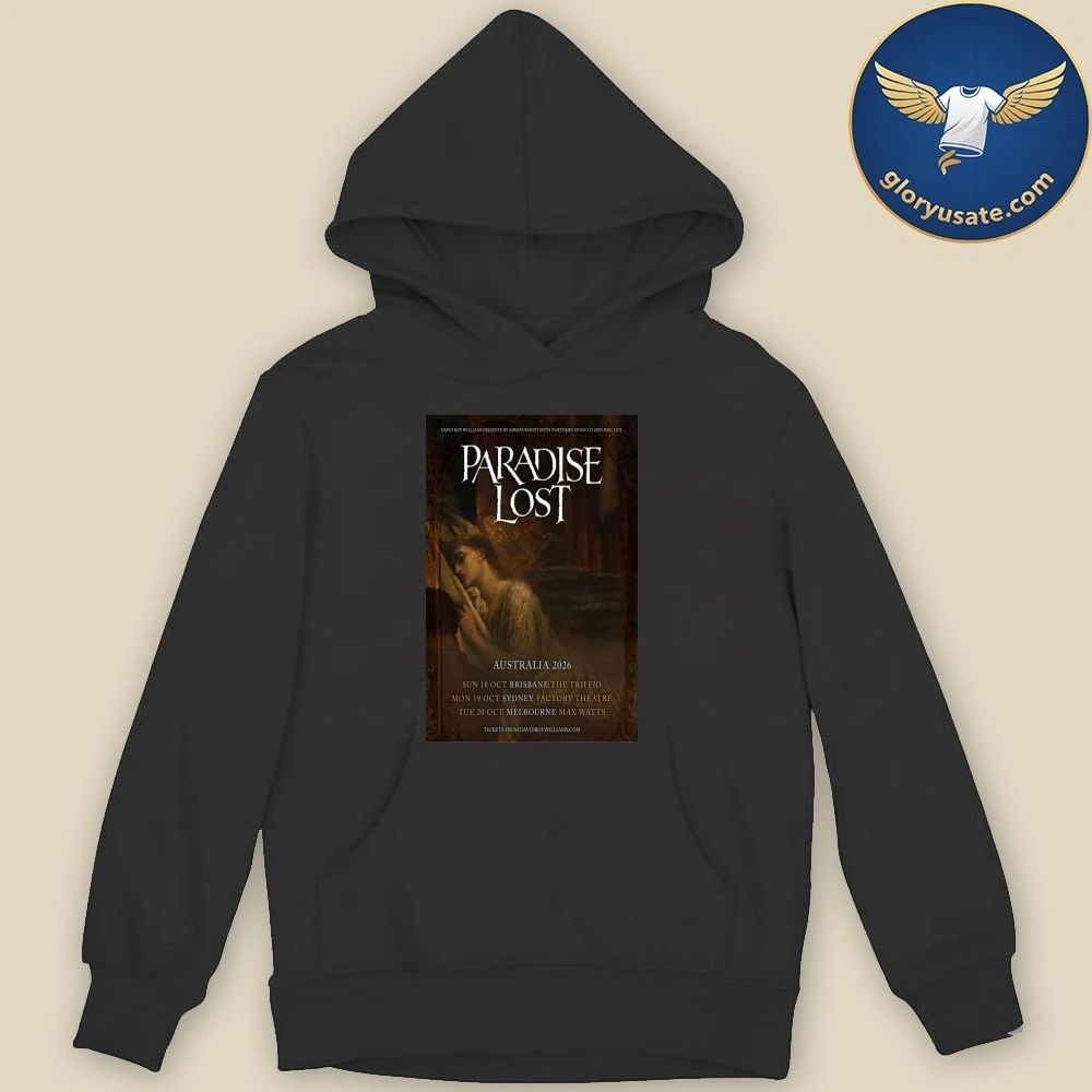 Paradise Lost Australia October 2026 Poster Shirt