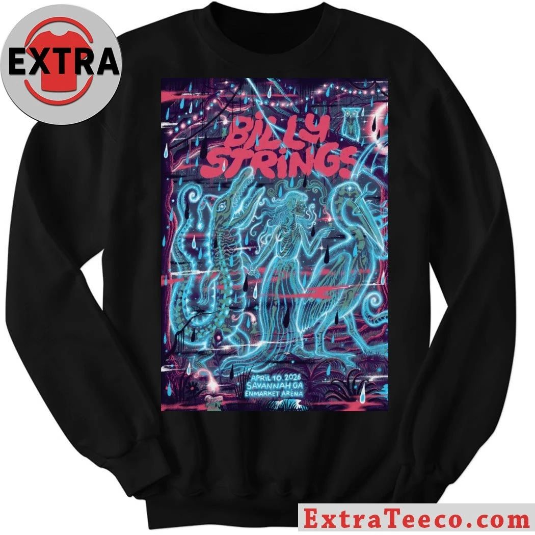 Billy Strings Enmarket Arena In Savannah GA April 10 2026 Poster Shirt