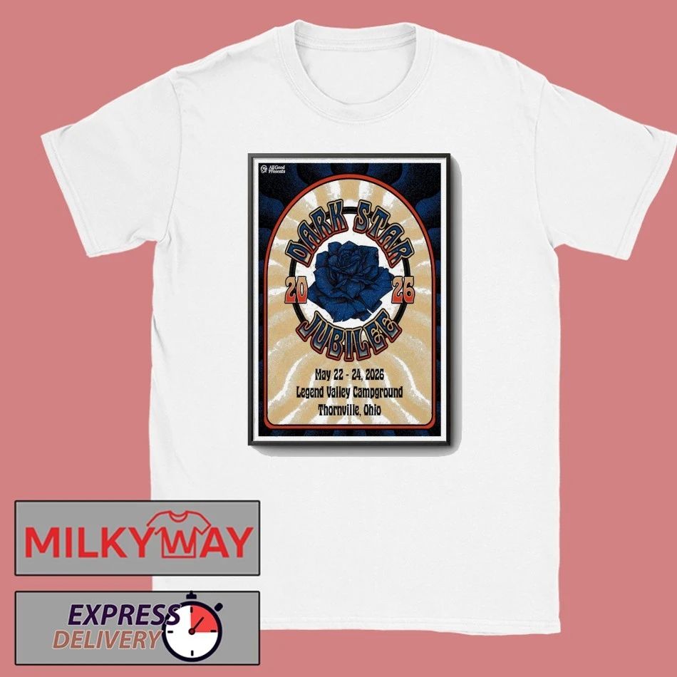 Dark Star Jubilee 2026 Concert Poster shirt