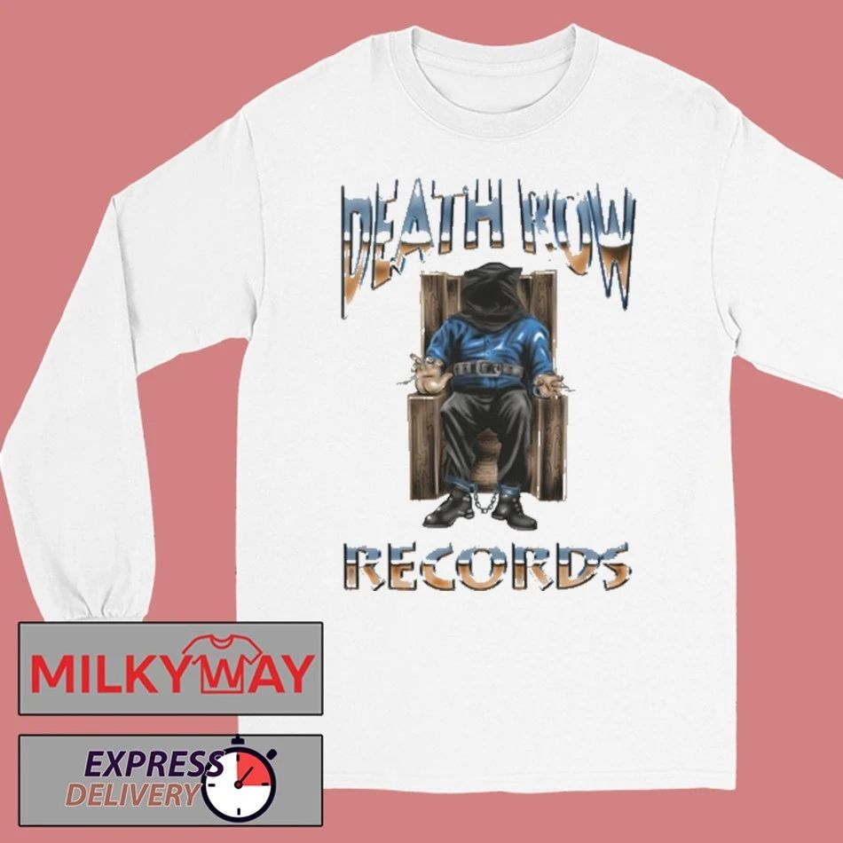 Death Row Logo Airbrush Tee Death Row Records shirt