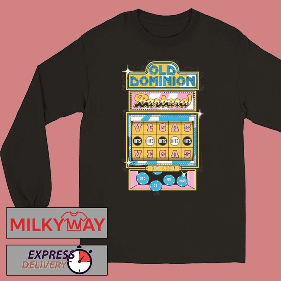 Old Dominion Planet Hollywood Las Vegas NV Dec 5 2025 shirt