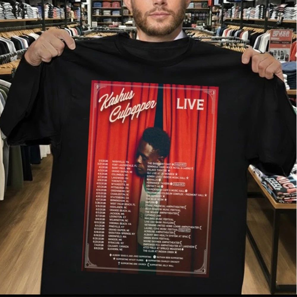 Kashus Culpepper Tour 2026 Poster Shirt