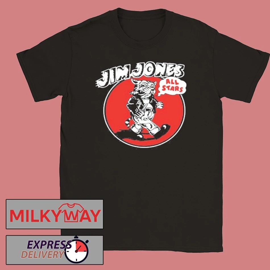 Jim Jones All Stars Greaser Cat T-Shirt