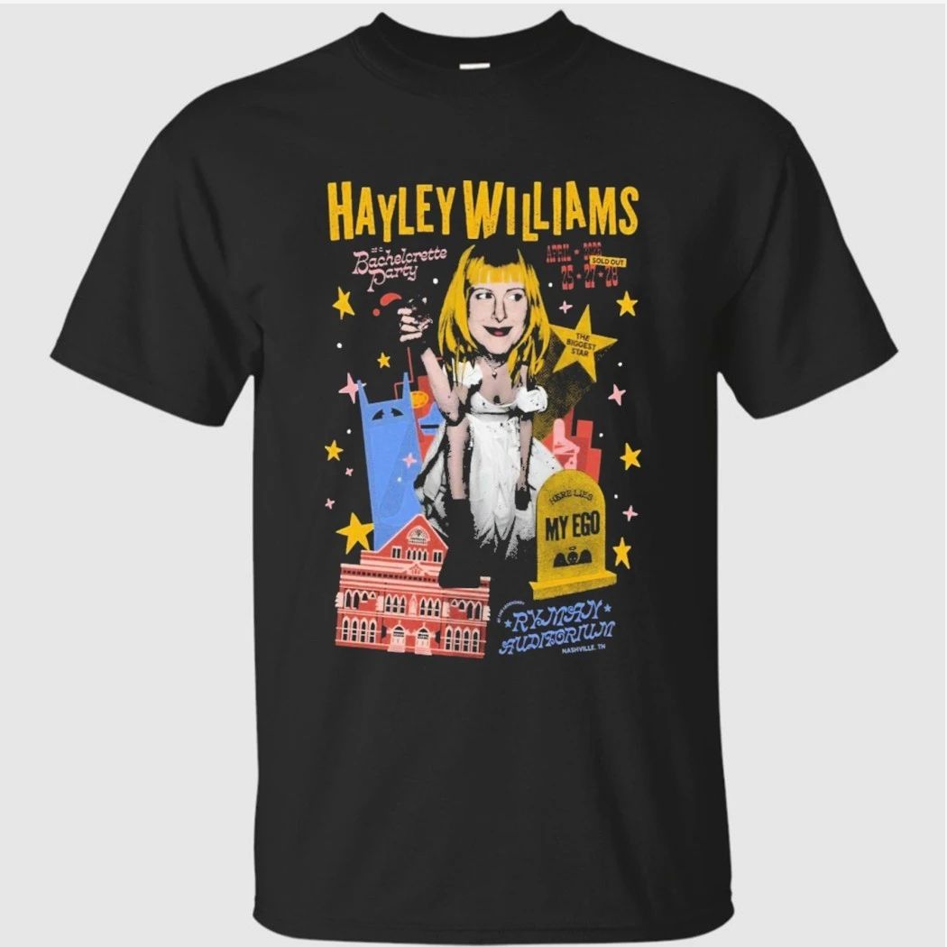 Hayley Williams Nashville TN Tour On April 25-28 2026 Shirt