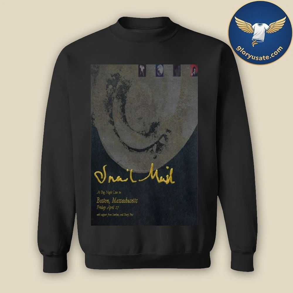 Snail Mail Apr 17 2026 Big Night Live Boston MA Poster Shirt