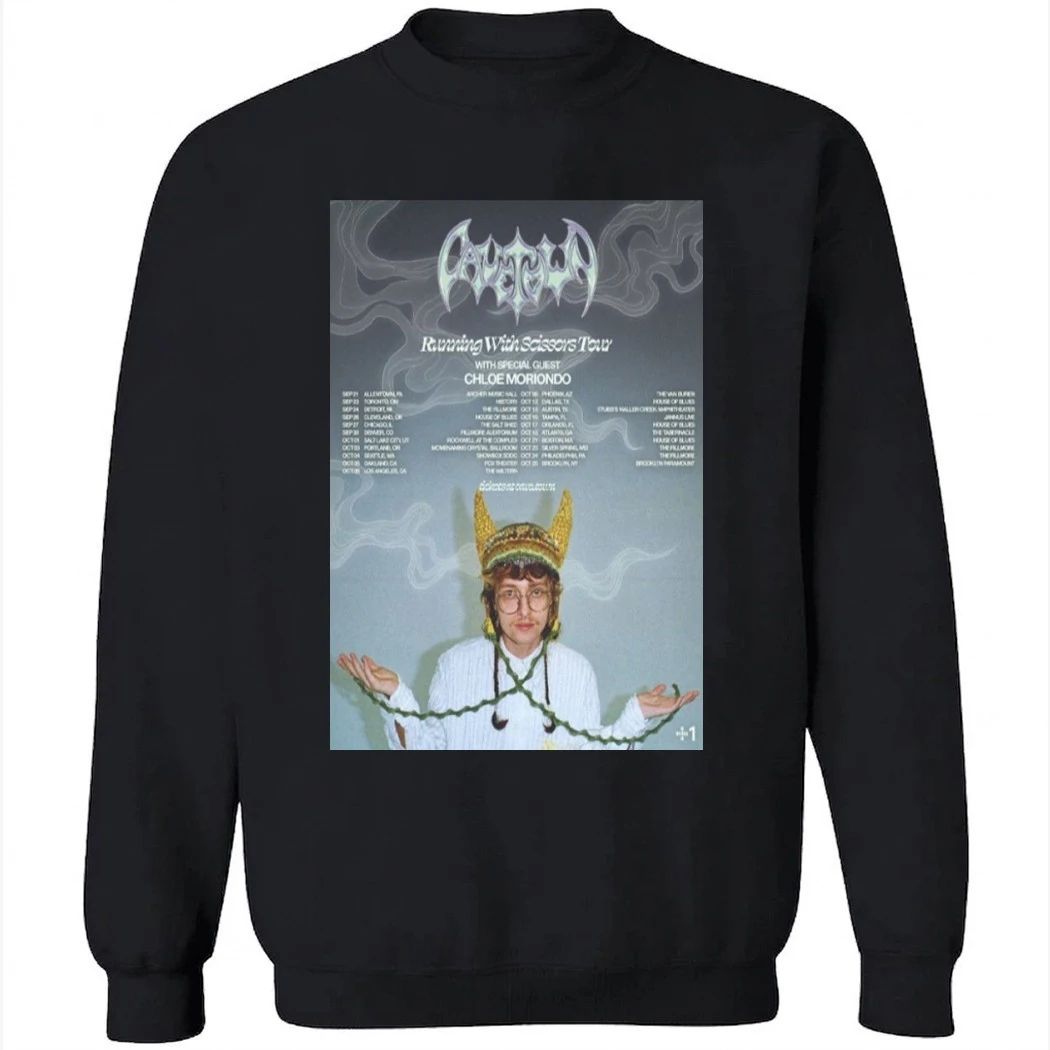 Cavetown Band Running With Scissons Tour 2026 Poster Shirt