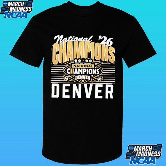 Denver Men’s Hockey 2026 National Champions Shirt